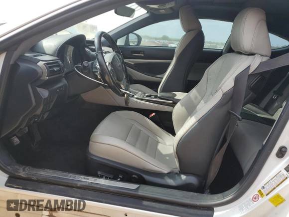 2016 Lexus RC 200t F Sport с VIN JTHHA5BC8G5003275, выставлен на аукционе Copart как лот 53449275 с пробегом 179 911 миль миль и Списание • Salvage title. История ставок и продаж доступна на DreamBid. Изображение 7.