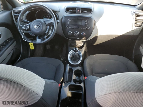 2014 Kia Soul with VIN KNDJN2A29E7038567, listed as a Copart auction lot 46345365 with 167,357 mi miles and Salvage Title. Bid and sale history available at carsss.com. Image 8.