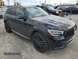 2021 Mercedes-Benz GLC with VIN W1N0G6EB5MF934224, listed as a Copart auction lot 52119644 with 32,868 mi miles and Salvage Title. Bid and sale history available at carsss.com. Image 4.