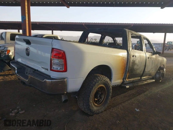 2020 Ram 2500 Tradesman with VIN 3C6UR5CL9LG244733, listed as a IAAI auction lot 41291091 with 1 mi miles. Bid and sale history available at carsss.com. Image 4.