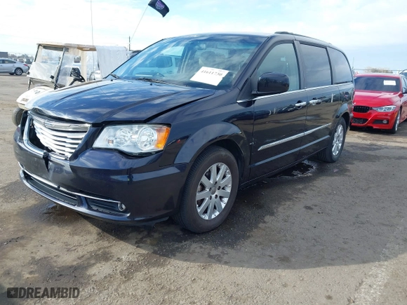 2011 Chrysler Town & Country Touring-L with VIN 2A4RR8DG9BR665825, listed as a IAAI auction lot 41611730 with 177,125 mi miles. Bid and sale history available at carsss.com. Image 17.