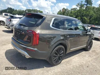 2020 Kia Telluride SX with VIN 5XYP54HC5LG036318, listed as a Copart auction lot 65698205 with 117,914 mi miles and Clean title. Bid and sale history available at DreamBid. Image 3.
