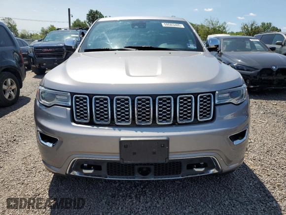 2018 Jeep Grand Cherokee Overland with VIN 1C4RJFCG2JC212947, listed as a Copart auction lot 59503405 with 76,436 mi miles and Clean title. Bid and sale history available at DreamBid. Image 5.
