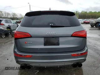 2014 Audi SQ5 Premium Plus with VIN WA1CGAFPXEA013059, listed as a Copart auction lot 50231194 with 105,227 mi miles and Salvage Title. Bid and sale history available at carsss.com. Image 6.