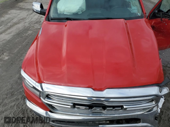 2019 Ram 1500 Laramie with VIN 1C6SRFDT2KN806618, listed as a Copart auction lot 86817314 with 0 mi miles and Salvage Title. Bid and sale history available at carsss.com. Image 12.