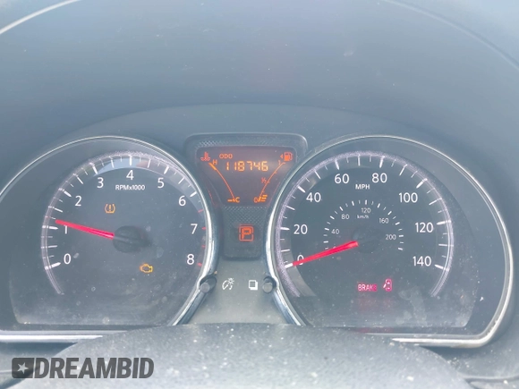 2014 Nissan Note SV with VIN 3N1CE2CP8EL390605, listed as a IAAI auction lot 41975586 with 118,746 mi miles and . Bid and sale history available at DreamBid. Image 7.