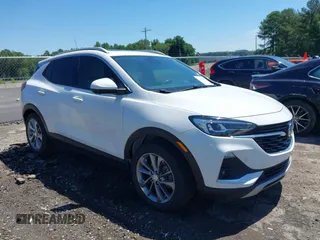 2020 Buick Encore GX Essence with VIN KL4MMFSL1LB107044, listed as a IAAI auction lot 42456480 with 33,934 mi miles and . Bid and sale history available at DreamBid. Image 1.