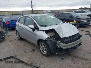 2018 Ford Fiesta SE with VIN 3FADP4EJ3JM122216, listed as a IAAI auction lot 41562415 with 76,511 mi miles. Bid and sale history available at carsss.com. Image 1.