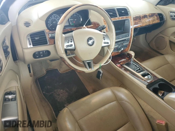 2007 Jaguar XK with VIN SAJDA44B575B06009, listed as a Copart auction lot 43648365 with 105,106 mi miles and Clean Title. Bid and sale history available at carsss.com. Image 8.