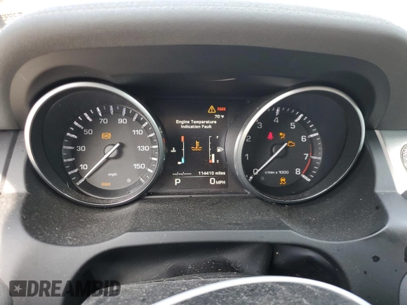 2014 Land Rover Range Rover Evoque Dynamic with VIN SALVT2BG1EH894398, listed as a Copart auction lot 43859335 with 114,410 mi miles and Salvage title. Bid and sale history available at DreamBid. Image 9.