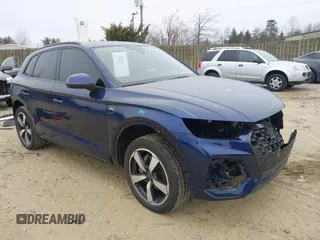 2023 Audi Q5 S line Premium Plus z VIN WA1EAAFY0P2150107, wystawiony jako IAAI lot #41784798 z przebiegiem 27 019 mil mil oraz . Historia ofert i sprzedaży dostępna na DreamBid. Obrazek 1.
