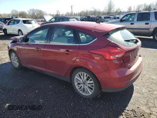 2017 Ford Focus Titanium with VIN 1FADP3N27HL287927, listed as a Copart auction lot 48057175 with 75,473 mi miles and Salvage Title. Bid and sale history available at carsss.com. Image 2.