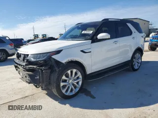 2020 Land Rover Discovery HSE Luxury with VIN SALRT2RV5L2416958, listed as a Copart auction lot 46258955 with 50,414 mi miles and Clean Title. Bid and sale history available at carsss.com. Image 1.
