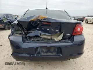 2013 Dodge Avenger SXT with VIN 1C3CDZCB5DN684057, listed as a Copart auction lot 44350765 with 194,667 mi miles and Salvage Title. Bid and sale history available at carsss.com. Image 6.