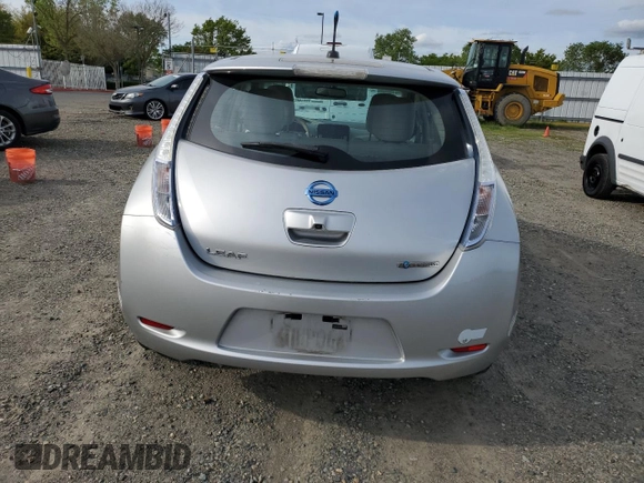 2011 Nissan LEAF SL-e with VIN JN1AZ0CP5BT009476, listed as a Copart auction lot 52208025 with 144,475 mi miles and Clean Title. Bid and sale history available at carsss.com. Image 6.