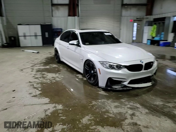 2016 BMW M3 with VIN WBS8M9C5XG5D30188, listed as a Copart auction lot 40713024 with 93,094 mi miles. Bid and sale history available at carsss.com. Image 10.
