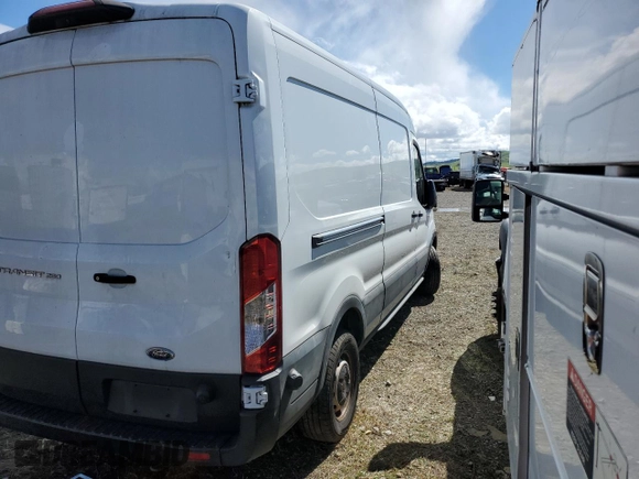 2019 Ford Transit with VIN 1FTYR2CM9KKB70898, listed as a Copart auction lot 48930885 with 24,294 mi miles and Salvage Title. Bid and sale history available at carsss.com. Image 4.