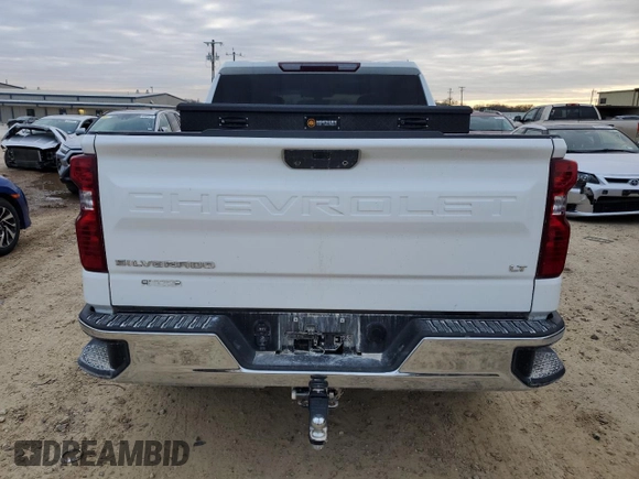 2022 Chevrolet Silverado 1500 LT with VIN 3GCPWCED1NG100217, listed as a Copart auction lot 88454345 with 34,963 mi miles and Clean Title. Bid and sale history available at DreamBid. Image 6.