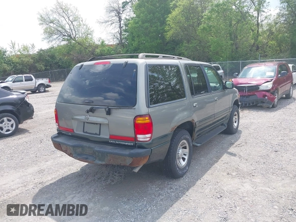 1999 Mercury Mountaineer z VIN 4M2ZU54E5XUJ25507, wystawiony jako IAAI lot #42270839 z przebiegiem 187 679 mil mil oraz . Historia ofert i sprzedaży dostępna na DreamBid. Obrazek 4.