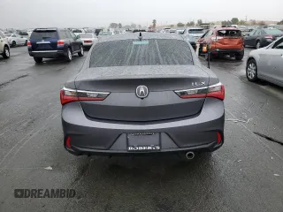 2022 Acura ILX Premium with VIN 19UDE2F73NA003786, listed as a Copart auction lot 80164114 with 35,228 mi miles and Salvage Title. Bid and sale history available at DreamBid. Image 6.