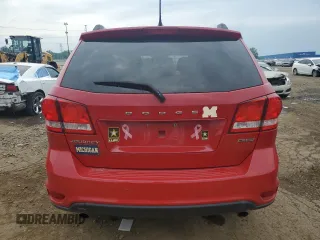 2013 Dodge Journey Crew with VIN 3C4PDCDG3DT597245, listed as a Copart auction lot 64098275 with 172,680 mi miles and Clean title. Bid and sale history available at DreamBid. Image 6.