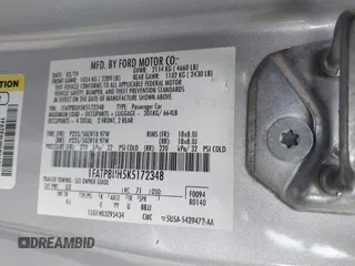 2019 Ford Mustang EcoBoost с VIN 1FATP8UH5K5172348, выставлен на аукционе IAAI как лот 42045242 с пробегом 50 563 миль миль и . История ставок и продаж доступна на DreamBid. Изображение 9.