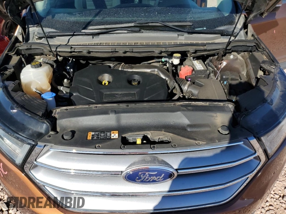 2017 Ford Edge SEL with VIN 2FMPK3J95HBB52272, listed as a Copart auction lot 87765395 with 119,858 mi miles and Salvage Title. Bid and sale history available at carsss.com. Image 11.