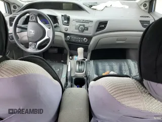 2012 Honda Civic EX with VIN 2HGFB2F86CH579963, listed as a Copart auction lot 53362995 with Not Provided miles and Non Repairable. Bid and sale history available at DreamBid. Image 8.
