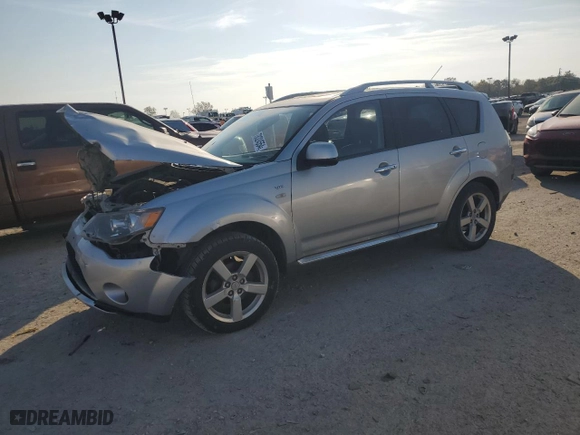 2009 Mitsubishi Outlander XLS with VIN JA4MT41X09Z003429, listed as a Copart auction lot 78324554 with 235,262 mi miles and Salvage Title. Bid and sale history available at carsss.com. Image 1.