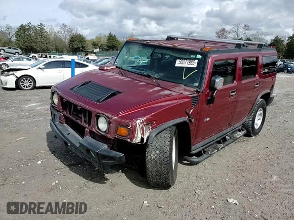 2003 Hummer H2 with VIN 5GRGN23U23H113799, listed as a Copart auction lot 50371985 with 146,044 mi miles and Clean Title. Bid and sale history available at carsss.com. Image 11.