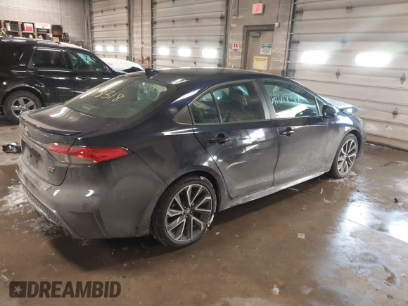 2021 Toyota Corolla SE with VIN 5YFS4MCE8MP064245, listed as a IAAI auction lot 41618318 with 32,328 mi miles. Bid and sale history available at carsss.com. Image 4.