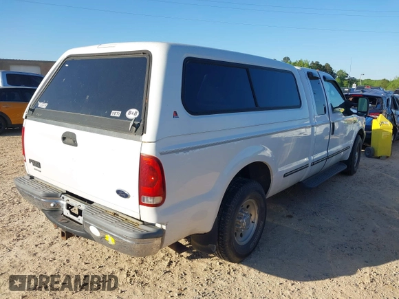 1999 Ford F-250 XL with VIN 1FTNX20L5XEC55084, listed as a IAAI auction lot 42050064 with 135,884 mi miles and . Bid and sale history available at DreamBid. Image 4.