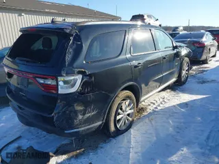 2015 Dodge Durango SXT with VIN 1C4RDJAG2FC177492, listed as a IAAI auction lot 41285081 with 126,588 mi miles. Bid and sale history available at carsss.com. Image 4.