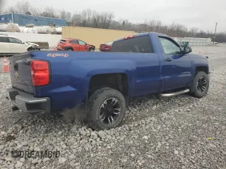 2014 Chevrolet Silverado 1500 Work Truck with VIN 1GCNKPEC5EZ148921, listed as a Copart auction lot 84794754 with 98,536 mi miles and Salvage Title. Bid and sale history available at DreamBid. Image 3.