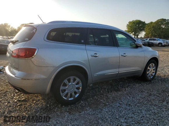 2014 Buick Enclave Leather with VIN 5GAKVBKD3EJ275676, listed as a Copart auction lot 52356235 with 163,402 mi miles and Salvage Title. Bid and sale history available at DreamBid. Image 3.