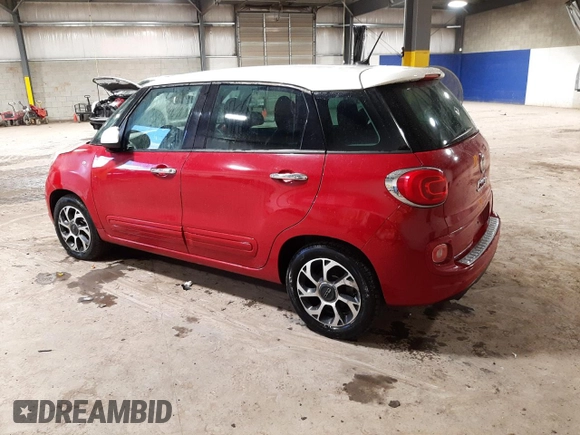 2015 FIAT 500L Easy with VIN ZFBCFABH3FZ034171, listed as a Copart auction lot 86753914 with 79,336 mi miles and Salvage title. Bid and sale history available at DreamBid. Image 2.