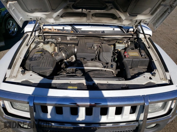 2007 Hummer H3 SUV with VIN 5GTDN13E578118131, listed as a Copart auction lot 79764704 with 167,292 mi miles and Clean Title. Bid and sale history available at DreamBid. Image 12.