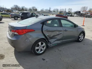 2013 Hyundai Elantra Limited PZEV with VIN 5NPDH4AE3DH359928, listed as a Copart auction lot 49163805 with 49,128 mi miles and Salvage Title. Bid and sale history available at carsss.com. Image 3.