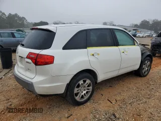 2009 Acura MDX with VIN 2HNYD28219H507856, listed as a Copart auction lot 44466575 with 194,207 mi miles and Salvage Title. Bid and sale history available at carsss.com. Image 3.