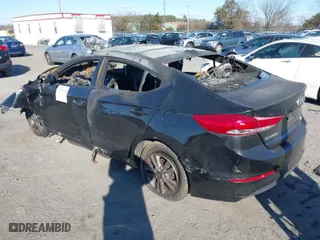 2018 Hyundai Elantra SEL with VIN 5NPD84LFXJH280855, listed as a IAAI auction lot 41042258 with 1 mi miles. Bid and sale history available at carsss.com. Image 3.