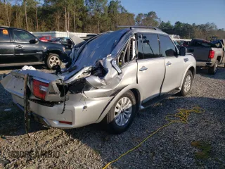 2023 Nissan Armada SV with VIN JN8AY2AC4P9181843, listed as a Copart auction lot 74783654 with 24,083 mi miles and Salvage Title. Bid and sale history available at carsss.com. Image 3.