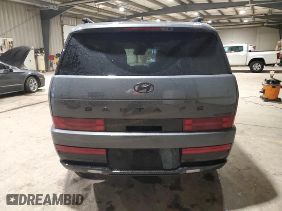 2025 Hyundai Santa Fe Calligraphy with VIN 5NMP5DG1XSH019664, listed as a Copart auction lot 51626265 with 4,955 mi miles and Salvage title. Bid and sale history available at DreamBid. Image 6.