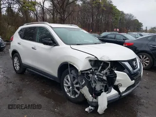 2017 Nissan Rogue SV with VIN KNMAT2MV3HP563723, listed as a IAAI auction lot 41967728 with 78,251 mi miles and . Bid and sale history available at carsss.com. Image 6.