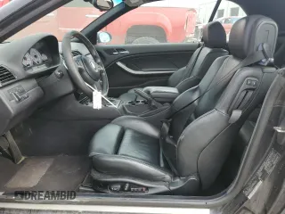 2003 BMW 3 Series M3 with VIN WBSBR93463PK04128, listed as a Copart auction lot 44307215 with 145,463 mi miles and Salvage Title. Bid and sale history available at carsss.com. Image 7.
