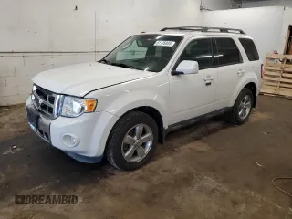2012 Ford Escape Limited with VIN 1FMCU9EG2CKC54339, listed as a Copart auction lot 61135935 with 132,096 mi miles and Salvage title. Bid and sale history available at DreamBid. Image 1.