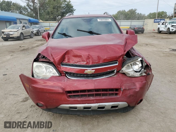 2014 Chevrolet Captiva Sport LT with VIN 3GNAL3EK8ES629410, listed as a Copart auction lot 75043084 with 139,250 mi miles and Salvage Title. Bid and sale history available at DreamBid. Image 5.