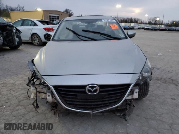 2015 Mazda 3 S Touring with VIN JM1BM1V35F1230058, listed as a Copart auction lot 85982144 with Not Provided miles and Salvage Title. Bid and sale history available at DreamBid. Image 5.