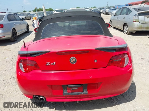 2007 BMW Z4 3.0si with VIN 4USBU53577LX02286, listed as a IAAI auction lot 42531826 with 110,423 mi miles and . Bid and sale history available at DreamBid. Image 15.