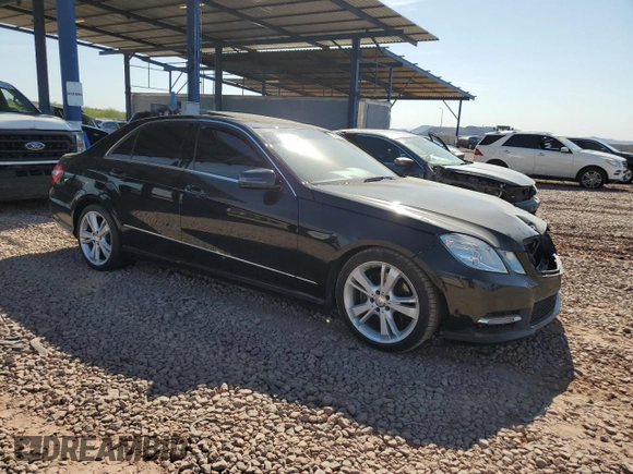 2013 Mercedes-Benz E 350 Luxury with VIN WDDHF5KB2DA769117, listed as a Copart auction lot 52420955 with 99,530 mi miles and Salvage Title. Bid and sale history available at DreamBid. Image 4.
