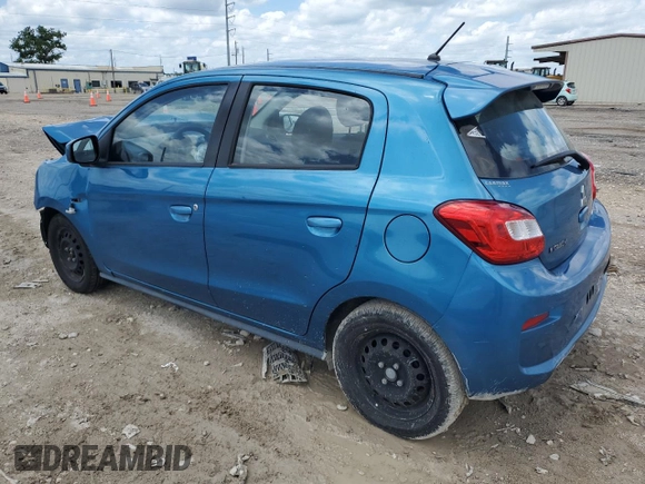 2017 Mitsubishi Mirage ES z VIN ML32A3HJ9HH022423, wystawiony jako Copart lot #53426955 z przebiegiem 89 140 mil mil oraz Szkoda całkowita • Salvage title. Historia ofert i sprzedaży dostępna na DreamBid. Obrazek 2.